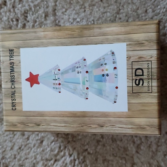 crystal iridescent Christmas Tree - Picture 3 of 4